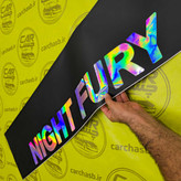 برچسب ویندشیلد شیشه جلو خودرو مدل Night Fury (خشم شب)